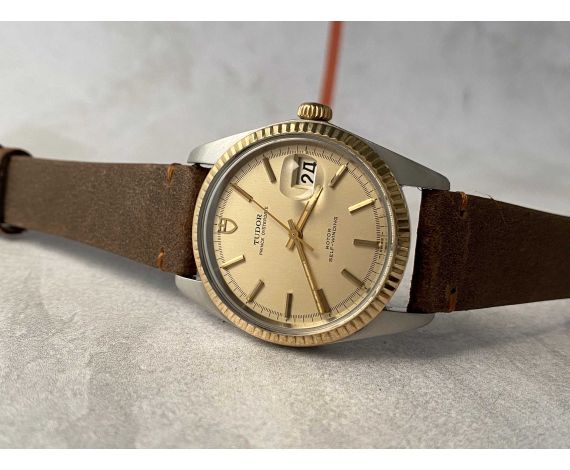 TUDOR PRINCE OYSTERDATE "JUMBO" 1972 (circa) Vintage Swiss automatic watch Ref. 7025/3 Cal. 2772 *** LARGE DIAMETER ***