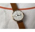 LORCANO (BREITLING) MONOPUSHER Vintage Swiss wind-up Chronograph Watch Cal. 16". GIANT *** COLLECTORS ***