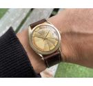 UNIVERSAL GENEVE POLEROUTER DATE Reloj suizo vintage automático Cal. 69 MICROTOR 28 JEWELS Ref. 869102/09 *** PRECIOSO ***