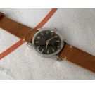 OMEGA SEAMASTER 1952 BUMPER Cal. 344 Reloj suizo antiguo automático Ref. C 2576-5 *** ESPECTACULAR DIAL NEGRO ***