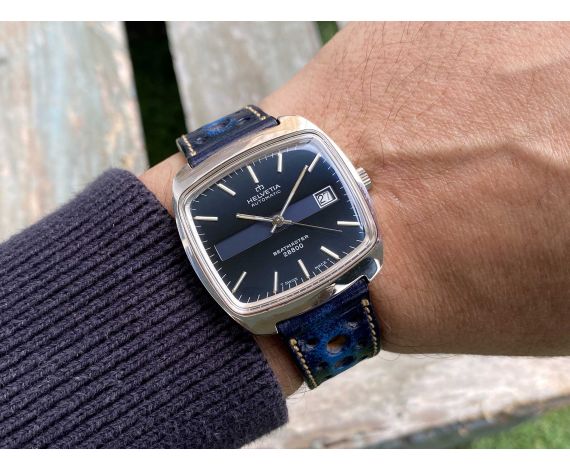 N.O.S. HELVETIA BEATMASTER 28800 Vintage Swiss automatic watch Cal. ETA 2824 *** NEW OLD STOCK ***