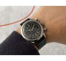 SPILLMAN ANONYMOUS Vintage Swiss hand wind chronograph watch Cal. Valjoux 22. JUMBO *** SPECTACULAR CONDITION ***