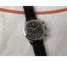 SPILLMAN ANONYMOUS Vintage Swiss hand wind chronograph watch Cal. Valjoux 22. JUMBO *** SPECTACULAR CONDITION ***