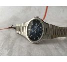 N.O.S. ZENITH PORT ROYAL Vintage Swiss automatic watch Cal. ZENITH 34.6 Ref. 01-0091-346 BLUE DIAL *** NEW OLD STOCK ***