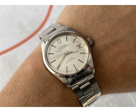 TUDOR PRINCE OYSTERDATE 1979 Reloj suizo vintage automatico Cal. 2484 Ref. 90900 Rotor Self Winding *** TODO DE ORIGEN ***