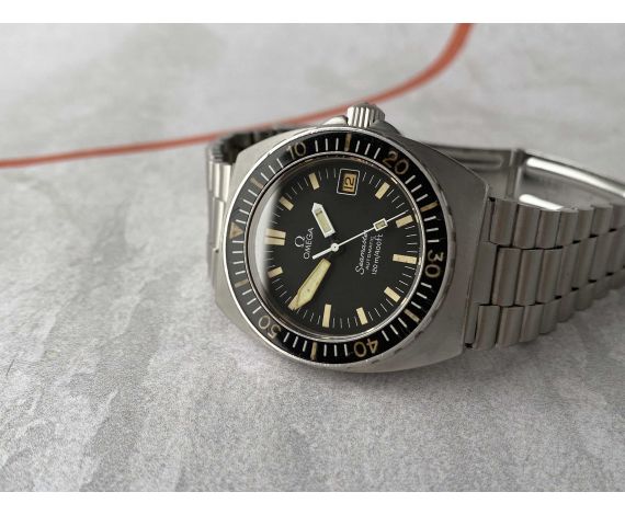OMEGA SEAMASTER "BABY PLOPROF" DIVER Automatic vintage Swiss watch Ref. 166.0250 Cal. 1010 *** SCREW DOWN CROWN ***
