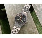 BELL & ROSS by SINN Swiss automatic chronograph watch Cal. Valjoux 7750 Ref. 144 GMT TITANIUM. OVERSIZE *** SCREW DOWN CROWN **