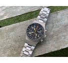 BELL & ROSS by SINN Swiss automatic chronograph watch Cal. Valjoux 7750 Ref. 144 GMT TITANIUM. OVERSIZE *** SCREW DOWN CROWN **