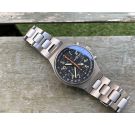 BELL & ROSS by SINN Swiss automatic chronograph watch Cal. Valjoux 7750 Ref. 144 GMT TITANIUM. OVERSIZE *** SCREW DOWN CROWN **