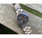 BELL & ROSS by SINN Swiss automatic chronograph watch Cal. Valjoux 7750 Ref. 144 GMT TITANIUM. OVERSIZE *** SCREW DOWN CROWN **