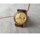 TUDOR OYSTER PRINCE DATE DAY Vintage Swiss automatic watch Ref. 94613 Steel and Gold *** LINEN DIAL ***