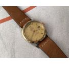 TUDOR OYSTER PRINCE DATE DAY Vintage Swiss automatic watch Ref. 94613 Steel and Gold *** LINEN DIAL ***