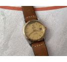 TUDOR OYSTER PRINCE DATE DAY Vintage Swiss automatic watch Ref. 94613 Steel and Gold *** LINEN DIAL ***