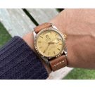 TUDOR OYSTER PRINCE DATE DAY Vintage Swiss automatic watch Ref. 94613 Steel and Gold *** LINEN DIAL ***