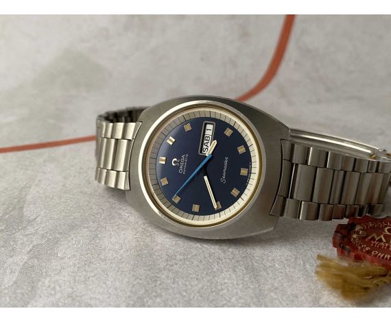 N.O.S. OMEGA SEAMASTER Reloj vintage suizo automático Cal. 752 Ref. 166.089 JUMBO *** NUEVO DE ANTIGUO STOCK ***