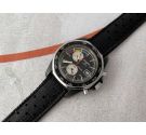 SICURA CHRONO Antique Swiss wind-up chronograph watch Cal. EB 8420-73 *** MINT ***