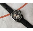 SICURA CHRONO Antique Swiss wind-up chronograph watch Cal. EB 8420-73 *** MINT ***