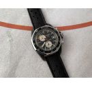 SICURA CHRONO Antique Swiss wind-up chronograph watch Cal. EB 8420-73 *** MINT ***