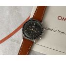 OMEGA SPEEDMASTER PROFESSIONAL PRE MOON Ref. 145.012-67 SP 1968 Cronógrafo antiguo de cuerda Cal 321 *** EXTRACTO ARCHIVOS ***