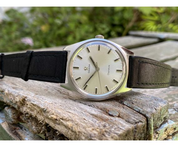 OMEGA GENÈVE 1969 Reloj suizo antiguo de cuerda Cal. 601 Ref. 135.041 *** TODO FIRMADO ***