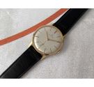 N.O.S. CERTINA Vintage Swiss hand winding watch 18K YELLOW GOLD 0.750 Cal. 28-10 LINEN DIAL *** NEW OLD STOCK ***