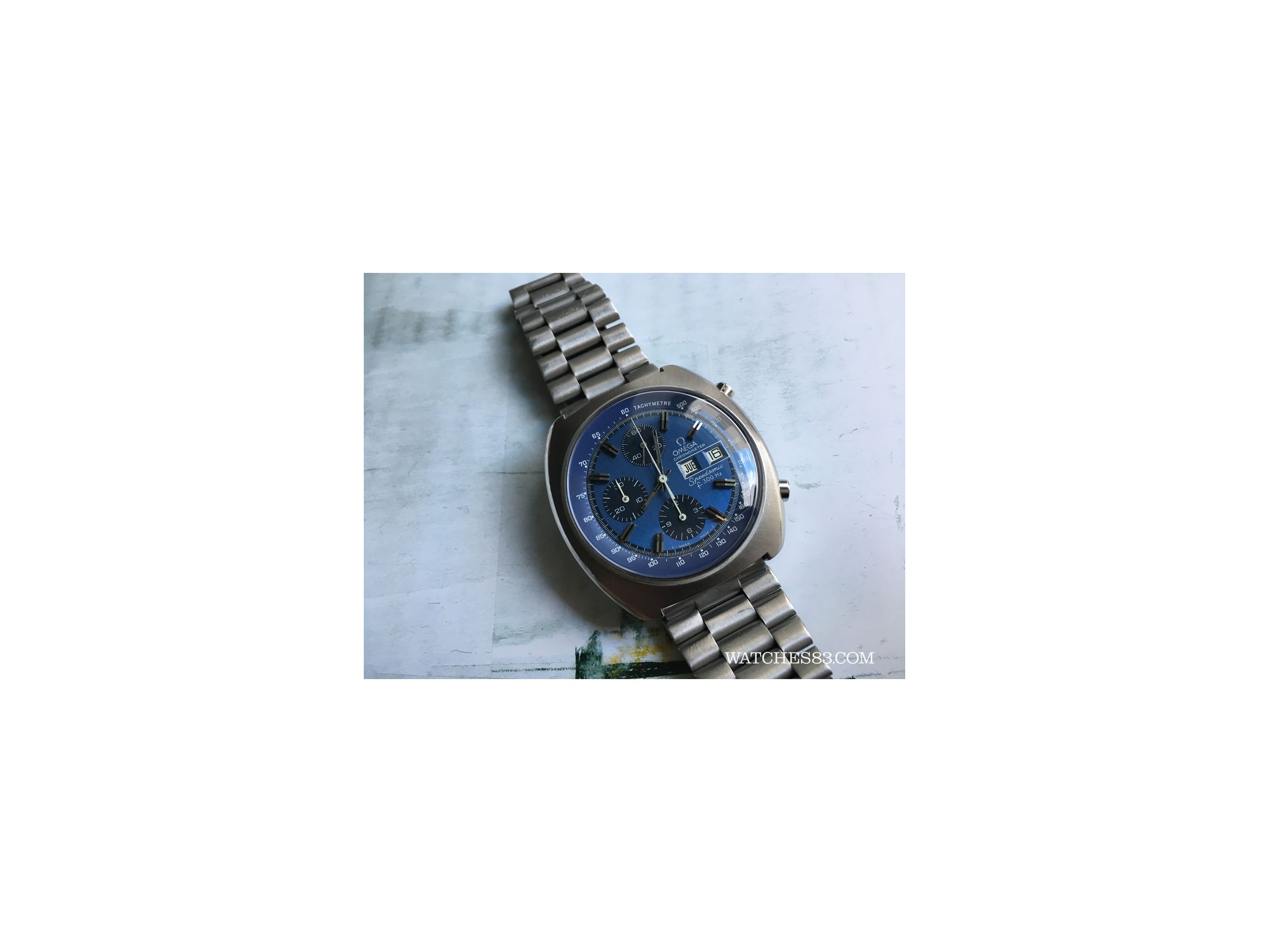 omega speedsonic f300hz chronometer