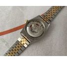 ROLEX OYSTER PERPETUAL DATEJUST Vintage Swiss automatic watch Ref. 16013 ALL ORIGINAL Cal. 3035 *** STEEL AND GOLD ***