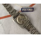 N.O.S. FESTINA Reloj vintage suizo automático 25 jewels 4 ATM Cal. ETA 2789 Ref. 445266 *** NUEVO DE ANTIGUO STOCK ***