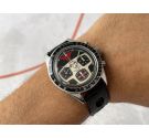 YEMA RALLYGRAF SUPER Antique winding chronograph watch 10 ATMOSPHERES Cal. Valjoux 7736 *** COLLECTORS ***