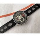 YEMA RALLYGRAF SUPER Antique winding chronograph watch 10 ATMOSPHERES Cal. Valjoux 7736 *** COLLECTORS ***