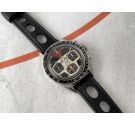 YEMA RALLYGRAF SUPER Antique winding chronograph watch 10 ATMOSPHERES Cal. Valjoux 7736 *** COLLECTORS ***