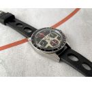 YEMA RALLYGRAF SUPER Antique winding chronograph watch 10 ATMOSPHERES Cal. Valjoux 7736 *** COLLECTORS ***