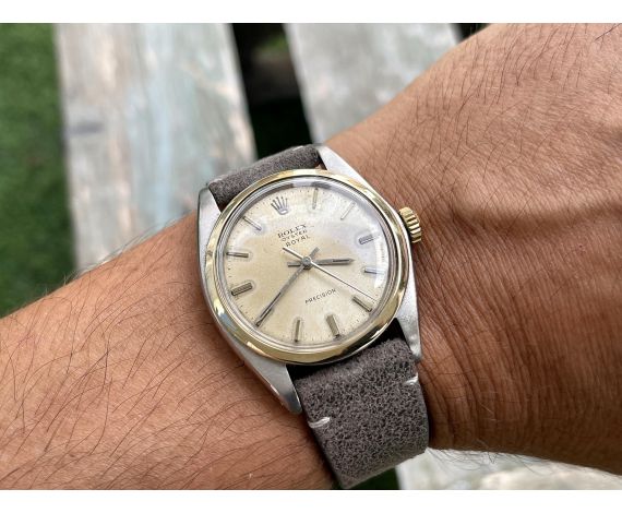 ROLEX OYSTER ROYAL PRECISION 1963 (circa) Reloj suizo vintage de cuerda Cal. 1215 Ref. 6426 *** ESFERA PATINADA ***