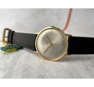 N.O.S. MOERIS Vintage Swiss hand winding watch Cal. FM 620 PLAQUÉ OR G20 *** NEW FROM OLD STOCK ***