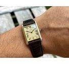 MUST DE CARTIER TANK VERMEIL Vintage watch with manual winding Cal. 78-1 SILVER 925 Gold G20 BEAUTIFUL. *** ALL ORIGINAL ***