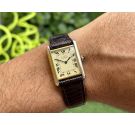 MUST DE CARTIER TANK VERMEIL Vintage watch with manual winding Cal. 78-1 SILVER 925 Gold G20 BEAUTIFUL. *** ALL ORIGINAL ***