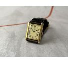 MUST DE CARTIER TANK VERMEIL Reloj vintage de cuerda manual Cal. 78-1 PLATA 925 Plaqué OR G20 PRECIOSO *** TODO ORIGINAL ***