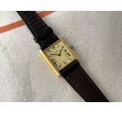 MUST DE CARTIER TANK VERMEIL Reloj vintage de cuerda manual Cal. 78-1 PLATA 925 Plaqué OR G20 PRECIOSO *** TODO ORIGINAL ***