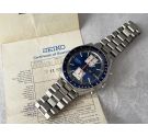 NOS SEIKO KAKUME CHRONOGRAPH AUTOMATIC 1976 Reloj cronógrafo vintage 6138-0030 ESTUCHE + PAPELES *** NUEVO DE ANTIGUO STOCK ***