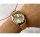 ROLEX OYSTER PERPETUAL DATEJUST 1957 (circa) Ref. 6605 Reloj suizo vintage automático Cal. 1066 *** ESPECTACULAR PATINA ***