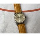 ROLEX OYSTER PERPETUAL DATEJUST 1957 (circa) Ref. 6605 Vintage Swiss automatic watch Cal. 1066 *** SPECTACULAR PATINA ***