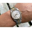 TUDOR PRINCE OYSTERDATE Vintage Swiss automatic watch Ref. 75203 Cal. 2824-2 *** STEEL AND GOLD ***