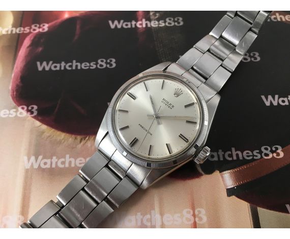 ecuador empujar Vaticinador Reloj antiguo de cuerda suizo Rolex Oyster Precision 6426 1969 Serial  2493XXX + BOX - Watches83