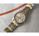 TUDOR PRINCE OYSTERDATE Reloj suizo vintage automático Ref. 75203 Cal. 2824-2 *** ACERO Y ORO ***