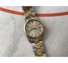 TUDOR PRINCE OYSTERDATE Reloj suizo vintage automático Ref. 75203 Cal. 2824-2 *** ACERO Y ORO ***