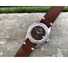 UNIVERSAL GENEVE POLEROUTER DATE Vintage Swiss automatic watch Cal. 69 Ref. 869113/01 CHOCOLATE *** TROPICALIZED DIAL ***