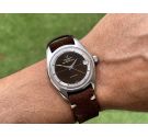 UNIVERSAL GENEVE POLEROUTER DATE Vintage Swiss automatic watch Cal. 69 Ref. 869113/01 CHOCOLATE *** TROPICALIZED DIAL ***