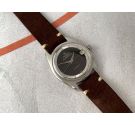 UNIVERSAL GENEVE POLEROUTER DATE Vintage Swiss automatic watch Cal. 69 Ref. 869113/01 CHOCOLATE *** TROPICALIZED DIAL ***