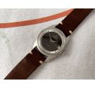 UNIVERSAL GENEVE POLEROUTER DATE Vintage Swiss automatic watch Cal. 69 Ref. 869113/01 CHOCOLATE *** TROPICALIZED DIAL ***