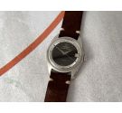 UNIVERSAL GENEVE POLEROUTER DATE Vintage Swiss automatic watch Cal. 69 Ref. 869113/01 CHOCOLATE *** TROPICALIZED DIAL ***